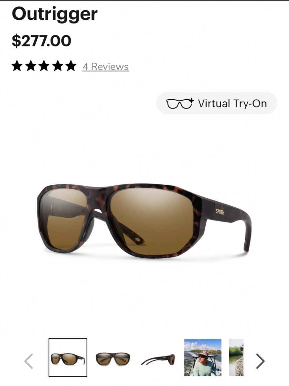 Smith Outrigger polarized sunglasses